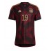 Billige Tyskland Leroy Sane #19 Udebane Fodboldtrøjer VM 2022 Kortærmet